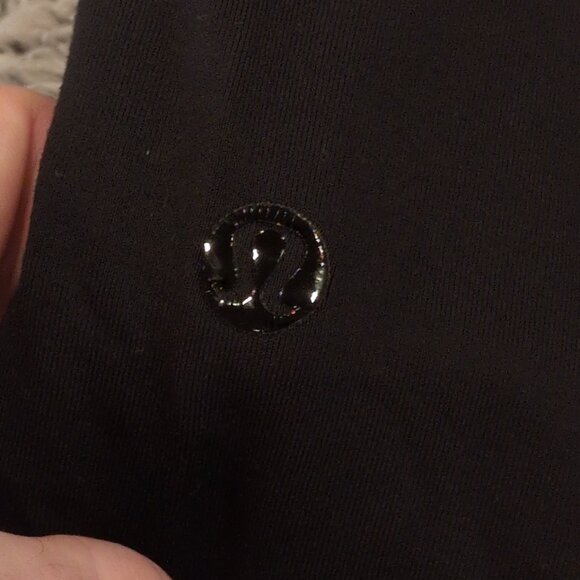 Lululemon Jet Crop Slim Pants Women's Medium Black Pull Drawstring Pockets Slim - Picture 5 of 11